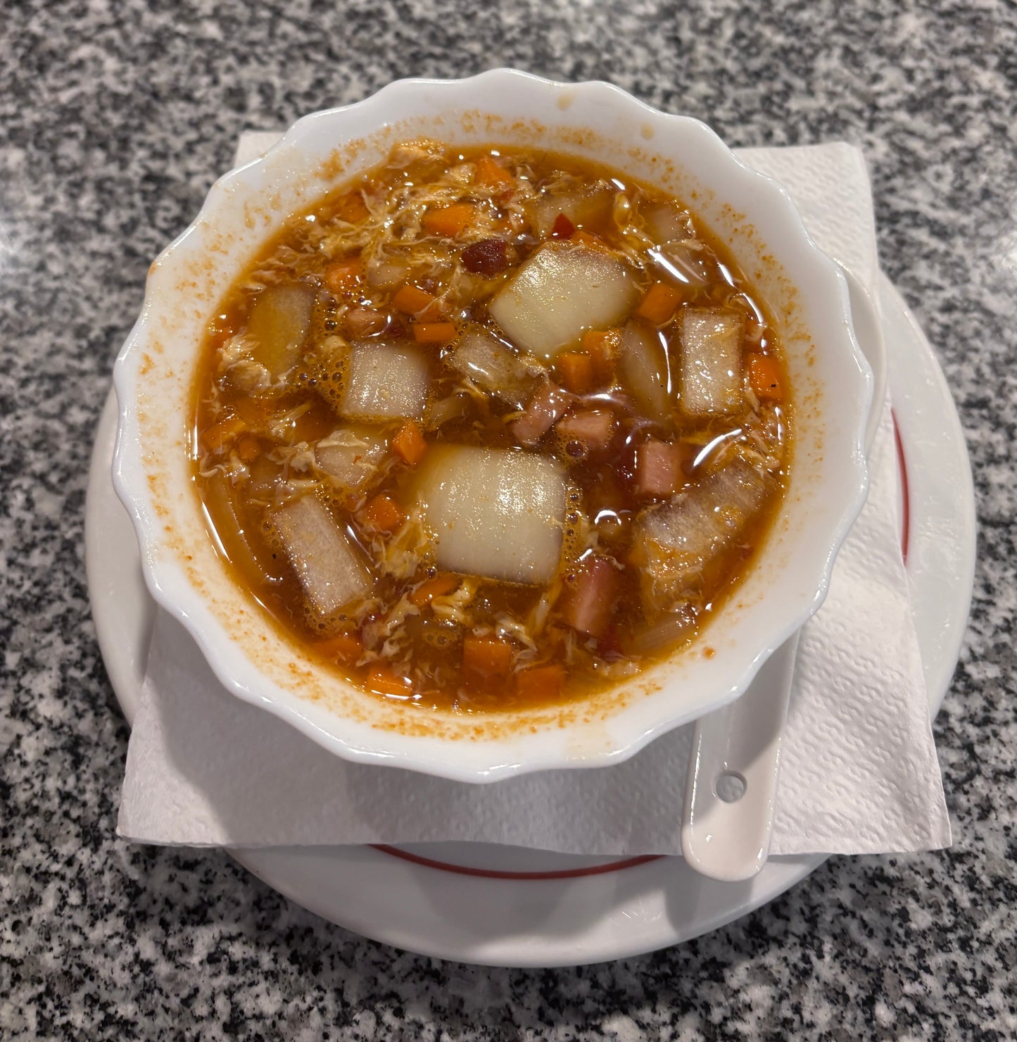 SOPA AGRIPICANTE